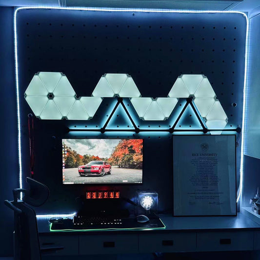 智能三角量子燈(大薄款)