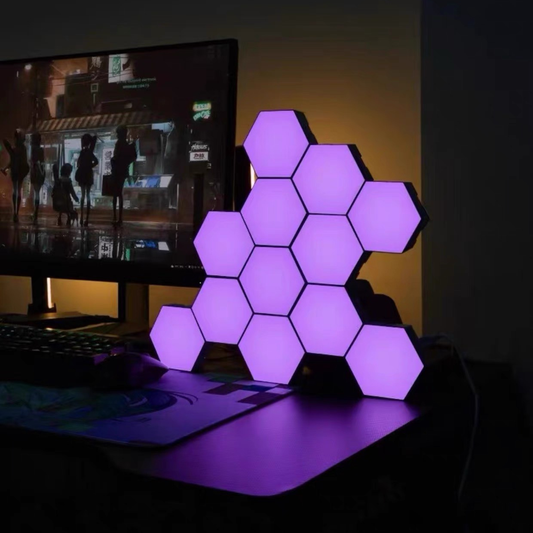 智能六角量子燈