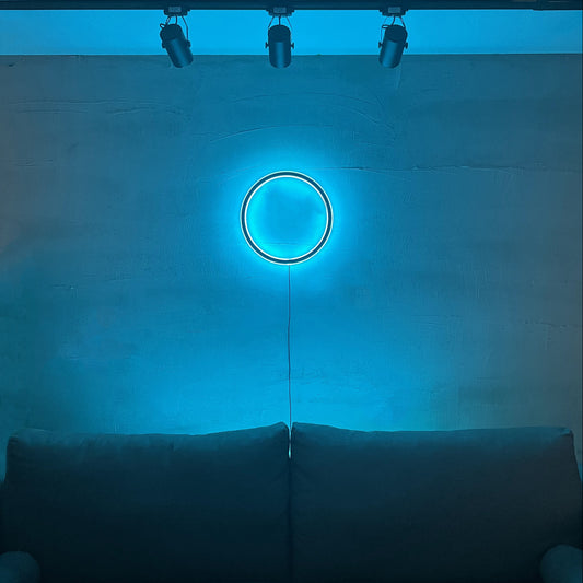 RGB簡約圓形壁燈