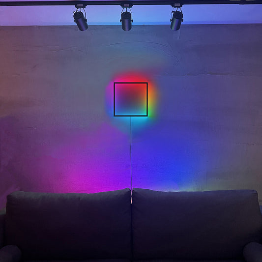 RGB簡約方形壁燈